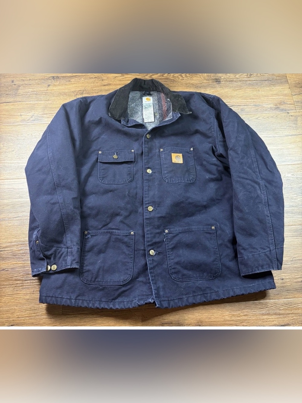 Vintage Carhartt Blanket Lined Jacket C02 MDT